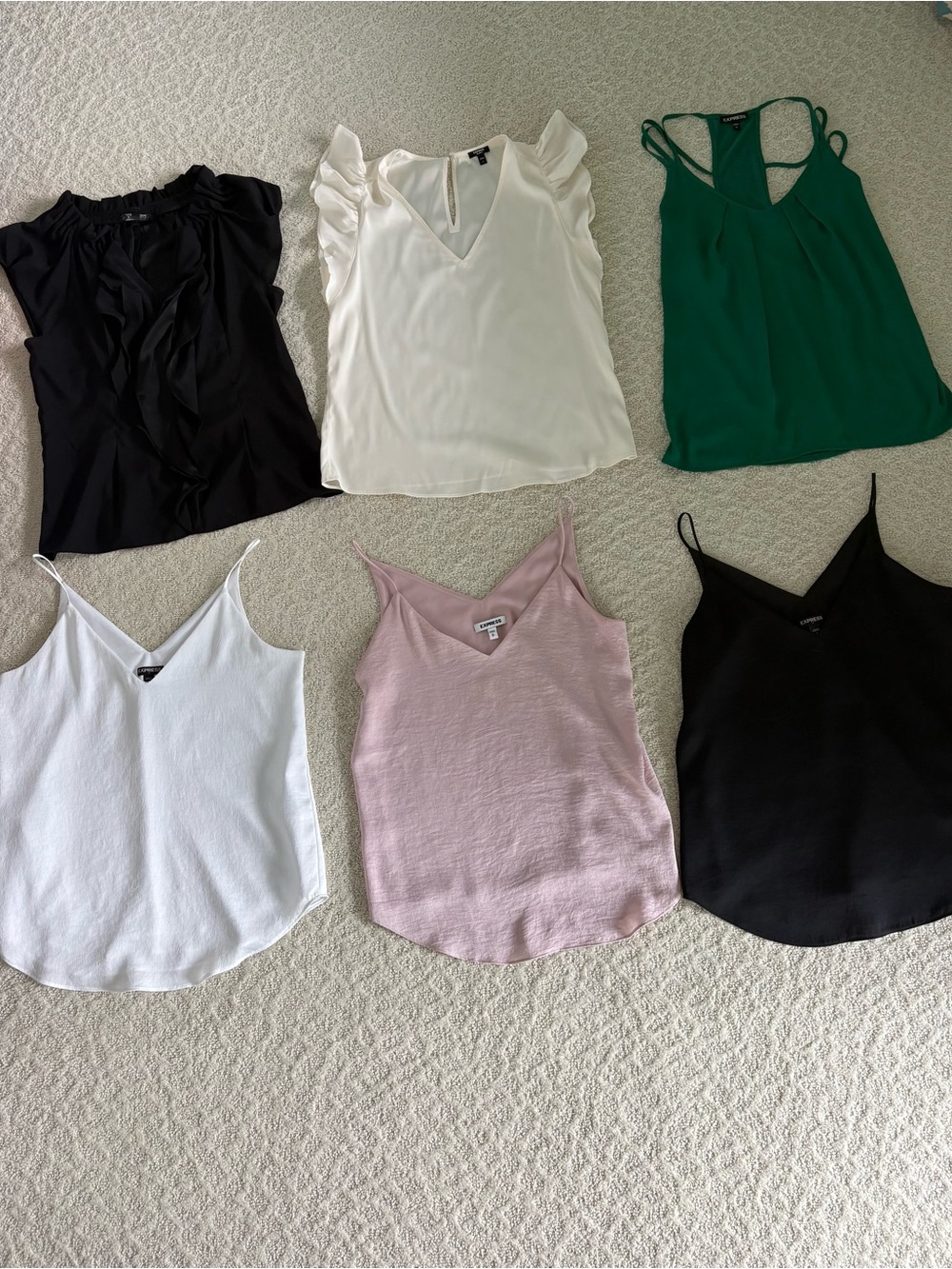 EXPRESS Tops Bundle of SIX Size SMALL
